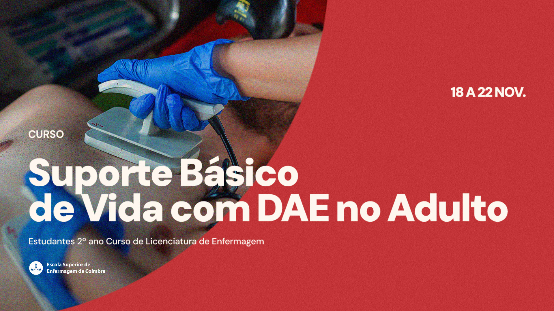 Curso de Suporte Básico de Vida com DAE